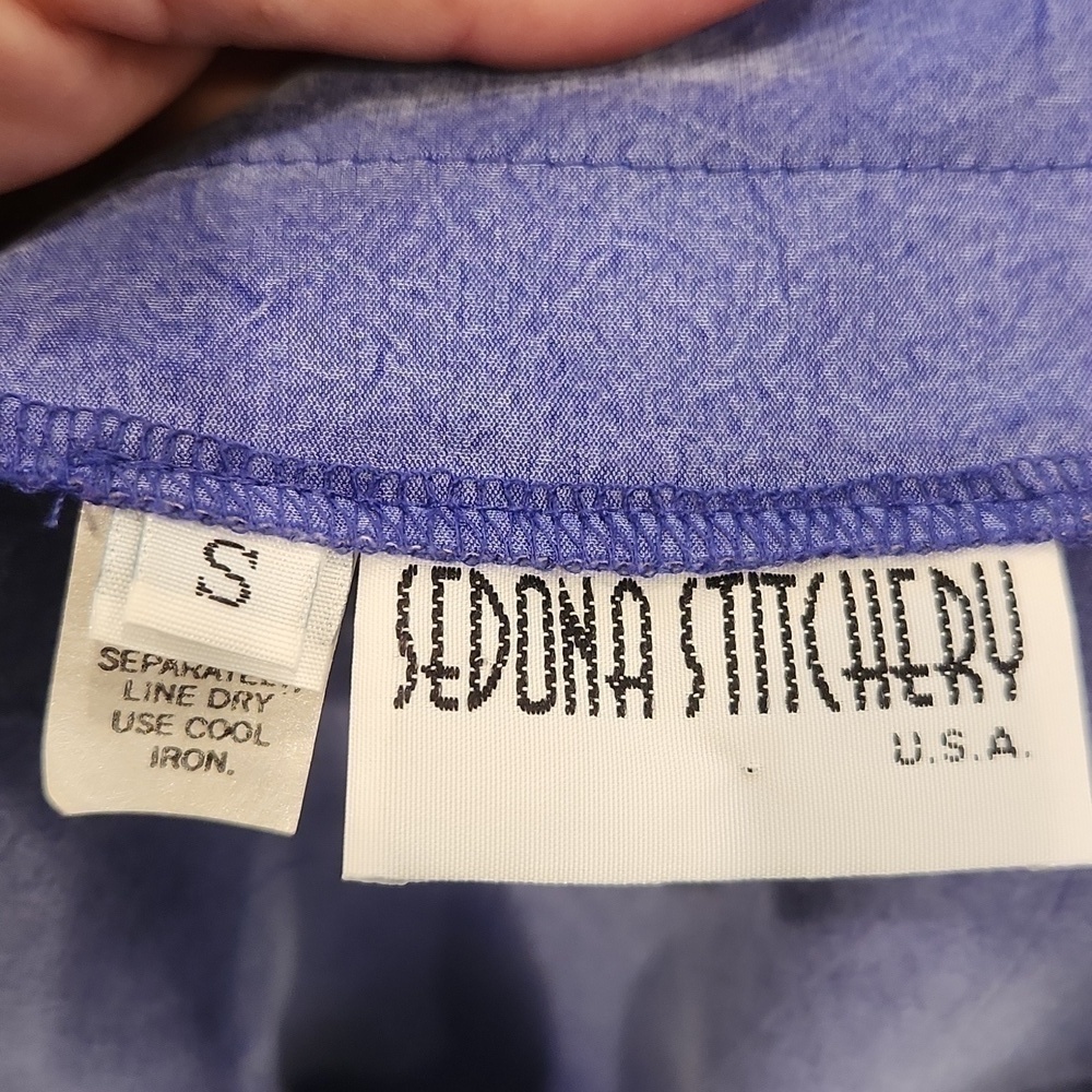 Sedona Stitchery two piece skirt blouse - Picture 6 of 10